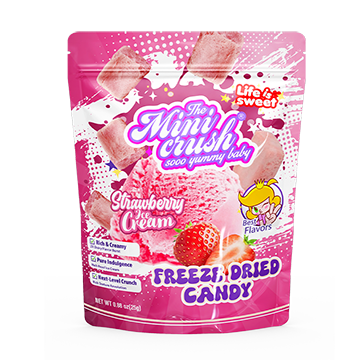Freeze-dried Strawberry Ice Cream