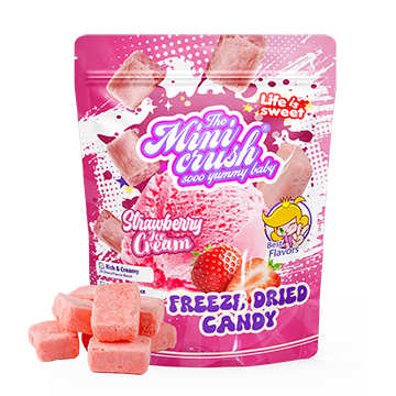 Freeze-dried Strawberry Ice Cream