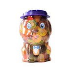 Ζωντανός πιστός σκύλος Jar Pudding Jelly